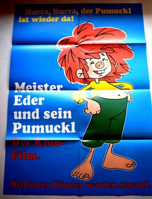 Meister Eder und sein Pumuckl EA 1982 Filmposter A 1 Kinoplakat - ca. 60 x 84cm
