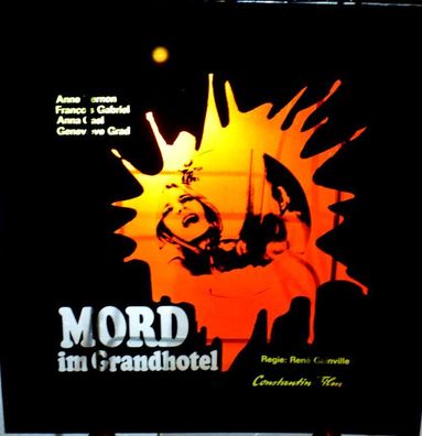 Mord im Grandhotel Original Kino-Dia / Film-Dia/ Diacolor