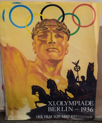 Olympiade Berlin 1936 ein Film v Leni Riefenstahl 84 x 60cm WA Kinoplakat