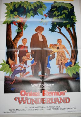 Onkel Remus Wunderland A 1 Original Kinoplakat - ca. 60 x 84cm