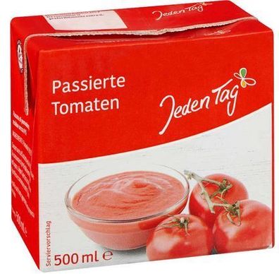 Jeden Tag passierte Tomaten 500g - 3 Varianten/ Stück