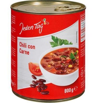 Jeden Tag" Chili con Carne 800 g Dose - 3 Varianten