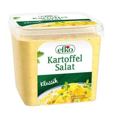 Kartoffelsalat Klassik Salat Efko 1000g Österreichische Qualität Vegan