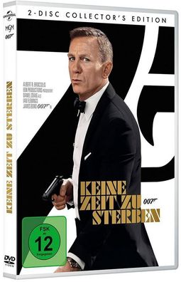 James Bond 007 Keine Zeit zu sterben Daniel Craig [2 DVD's/ NEU/ OVP