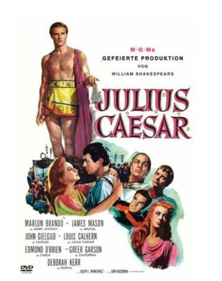 Julius Caesar mit Marlon Brando, James Mason, Sir John Gielgud DVD/ NEU/ OVP