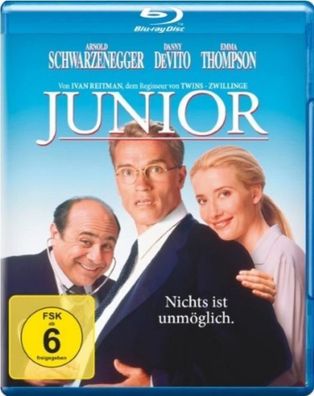 Junior Arnold Schwarzenegger Danny De Vito Blu-ray NEU OVP