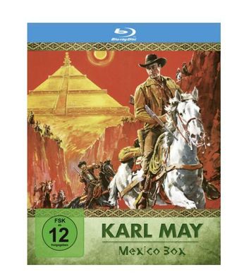 KARL MAY MEXICO BOX (SCHATZ DER Azteken/ Pyramide DES Sonnengottes) Blu-ray NEU
