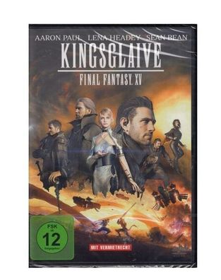 Kingsglaive: Final Fantasy XV 15 - Sean Bean Aaron Paul DVD/ NEU/ OVP Deutsche