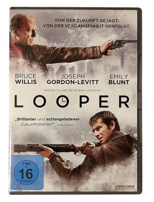 Looper mit Bruce Willis Emily Blunt Joseph Gordon DVD/ NEU/ OVP