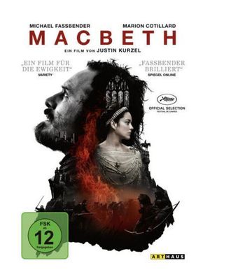 Macbeth mit Michael Fassbender, Marion Cotillard DVD/ NEU/ OVP
