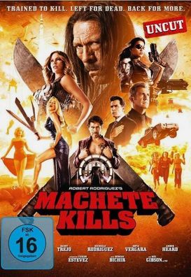 Machete Kills Danny Trejo Jessica Alba Mel Gibson DVD NEU Deutsche Fassung