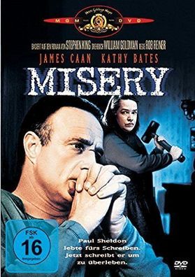 Misery von Stephen King mit James Caan und Kathy Bates - DVD/ NEU/ OVP Deutsche Fa