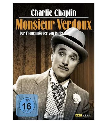 Monsieur Verdoux - Der Frauenmörder von Paris Charles Chaplin 1947 DVD/ OVP/ NEU