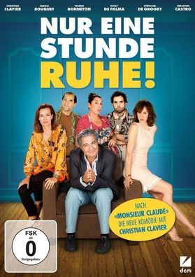 NUR EINE STUNDE RUHE! mit Christian Clavier/ CAROLE Bouquet - DVD/ NEU/ OVP