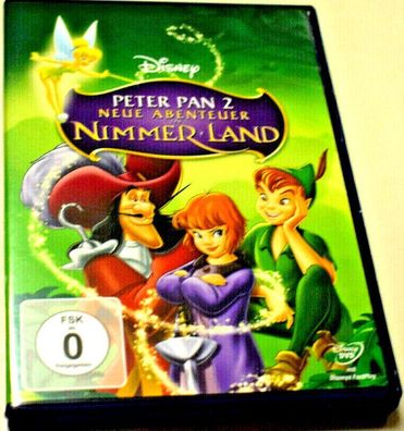 PETER PAN 2 NEUE Abenteuer IM Nimmerland - DISNEY Classic DVD/ NEU/ OVP