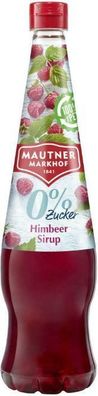 Mautner Markhof Himbeer 0% Zucker Sirup - 0,7L - 3 Varianten/ Stückzahlen