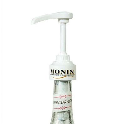 Monin Original Siruppumpe für Glas Monin Sirup Flaschen 0,7l - 10mm