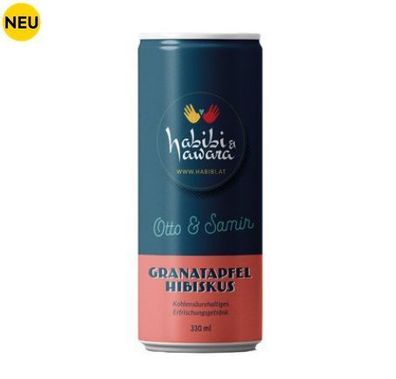 LImonade Getränk Granatapfel Hibiskus Habibi & Hawara 1 bis 24 Stck