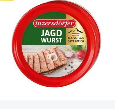 Inzersdorfer Jagdwurst aus frischem Rind- und Schweinefleisch 80g 5 Varianten