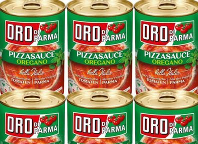 Oro di Parma Pizzasauce Oregano 6er Pack 6x 400g Dose