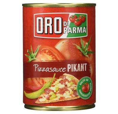 Oro di Parma Pizzasauce Pikant 6er Pack 6 x 400g Dose