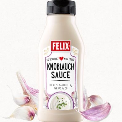 Knoblauch Sauce von Felix Vegetarisch 240g 3 Stückzahlen Gluten-frei