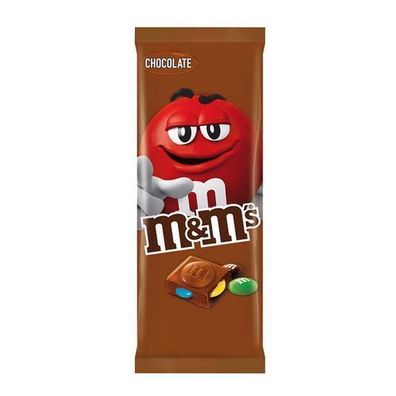 M & M Schokolade Tafel Milchschokolade mit M&M´s Minis