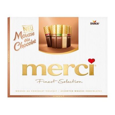 Merci Finest Selection Mousse au Chocolat Vielfalt - Pralinen - 210g