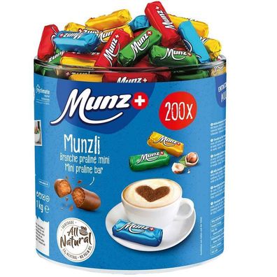 Munz Praline Schweizer Schokolade Milchschokolade 1kg