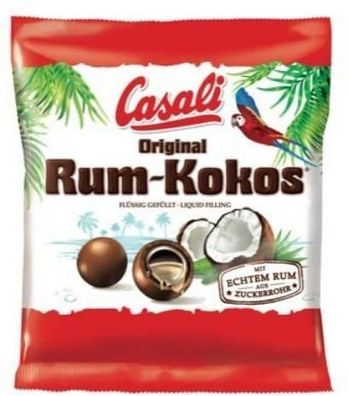 Original Casali Rum-Kokos Dragees - je 1 kg - 1 bis 5 Stck