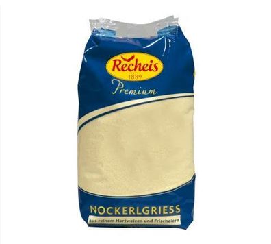 Nockerlgries Griesnockerl für Suppen von Recheis Österreichische Qualität 500g