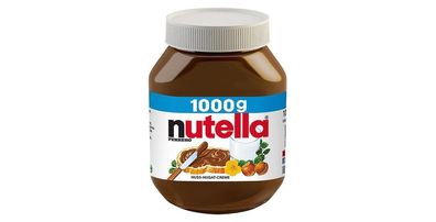 nutella®'' (1000g / 1kg) "Vorratsglas" 3 Vartianten/ Stückzahlen