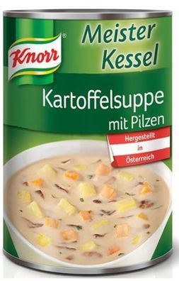 Knorr Meisterkessel Kartoffelsuppe mit Pilz 500gr Dose - 3 Varianten/ Stückzahlen