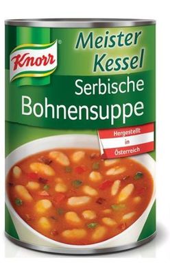 Knorr Meisterkessel Serbische Bohnensuppe 500gr Dose - 3 Varianten/ Stückzahlen
