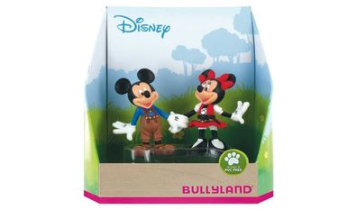 Mickey Minnie in Lederhose Walt Disney Bullyland 15081 - Spielfigurenset,