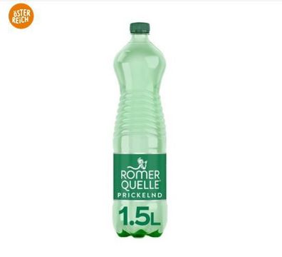 Mineralwasser Römerquelle Prickelnd 1,5l - 4 Stückzahlen
