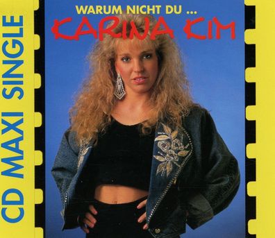 Maxi CD Cover Karina Kim - Warum nicht Du