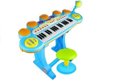 Orgel Pianinko Keyboard Percussion Hocker