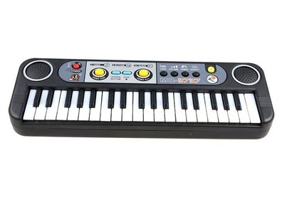 Keyboard mit dem Mikrofon 37 Tasten Keyboard fér Kinder 3+ Musikinstrument