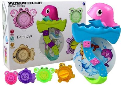 Badespielzeug Krabbe Schildkröte Fisch Fröschchen Spielzeug fér Babys Kinder