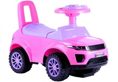 Rutschauto 613W Rosa Fahrzeug fér Kinder Sound- und Lichteffekten Baby