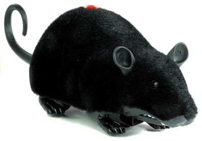 RC - Maus Spielzeug fér Kinder Mäusespielzeug Schwarz Fernbedienung