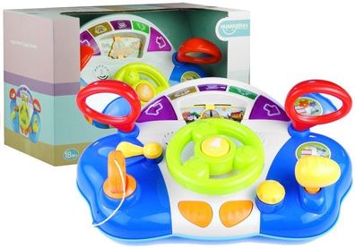 interaktives Lenkrad fér Baby Sound- und Lichteffekte Spielzeug fér Baby