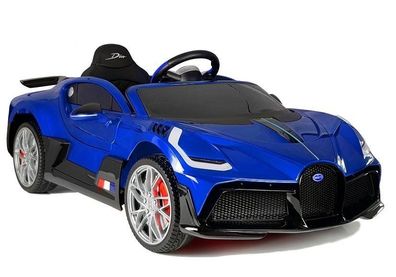 Kinderfahrzeug Bugatti Divo Blau lackiert