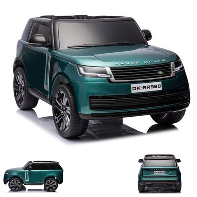 B-Ware ES-Toys Elektrokinderauto Land Rover Range Rover 2 Sitzer EVA-Reifen grün