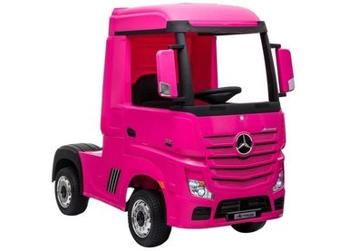 Batteriebetriebenes Auto Mercedes Actros Pink 4x4