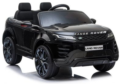 Elektroauto fér Kinder Range Rover Evoque Schwarz lackiert