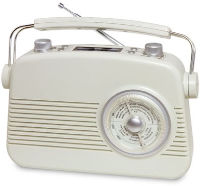 TERRIS, VDR 692, Vintage-Radio im AA8-Stil, tragbares nostalgisches Retro-Radio