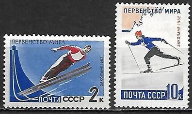 Sowjetunion postfrisch Michel-Nummer 2607-2608
