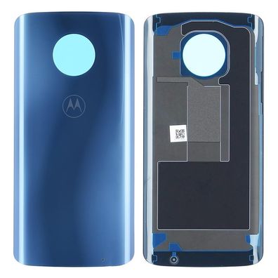 Original Motorola Moto G6 Plus XT1926-3 Backcover Akkudeckel Blau Sehr Gut